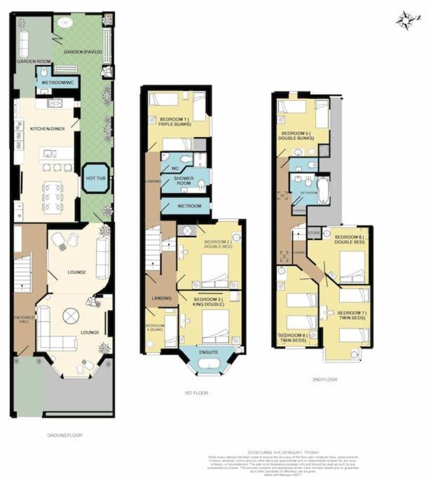 Edge14- Spacious, Stylish And Near The Beach! Newquay  Bagian luar foto